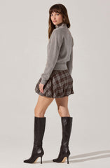 Toini Pleated Bubble Hem Skort