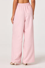 Neha Linen High-Rise Wide Leg Pants