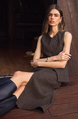 Sonja Asymmetric Longline Vest