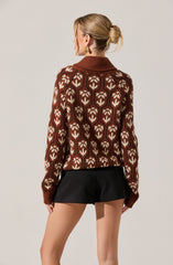 Marcenia Shawl Collar Cardigan