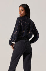 Mabry Bow Tie Top
