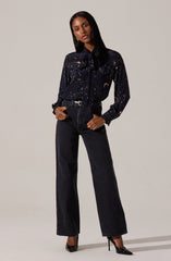 Mabry Bow Tie Top