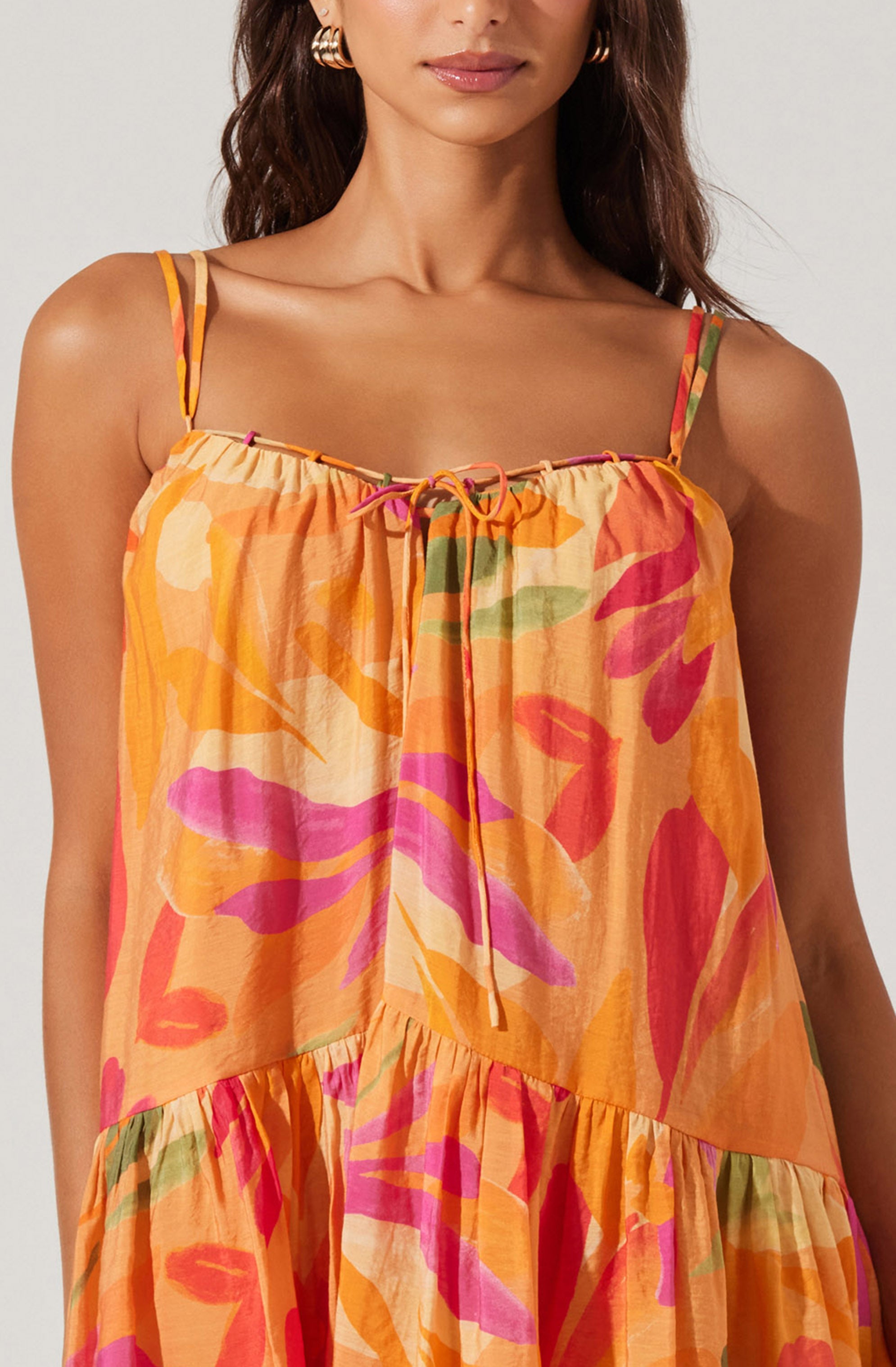 Keala Floral Mini Tent Dress
