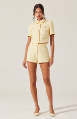 Eaton Tweed Mini Shorts