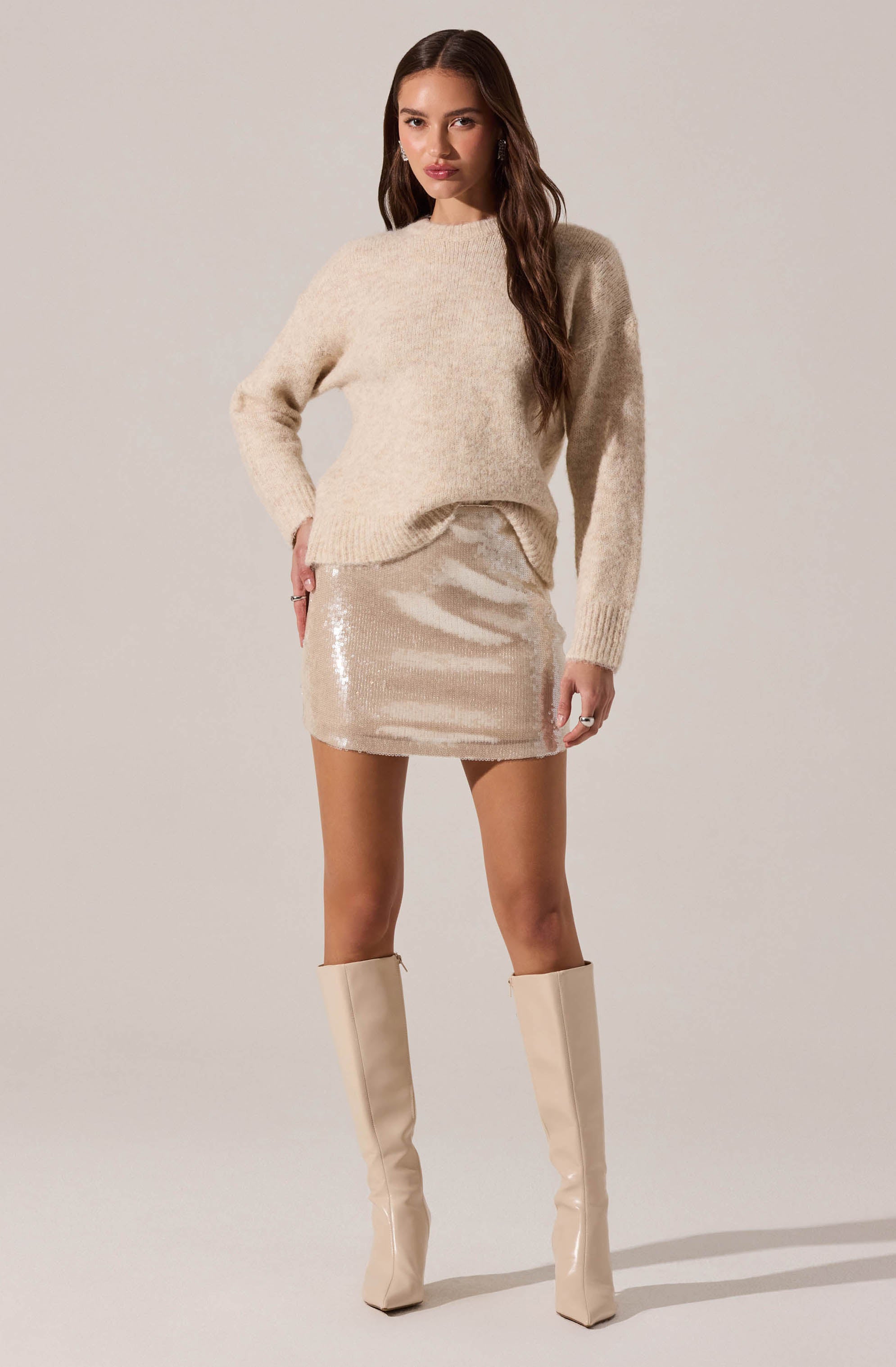 Darby Sequin Mini Skirt