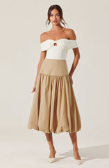 Laryn Drop Waist Bubble Skirt