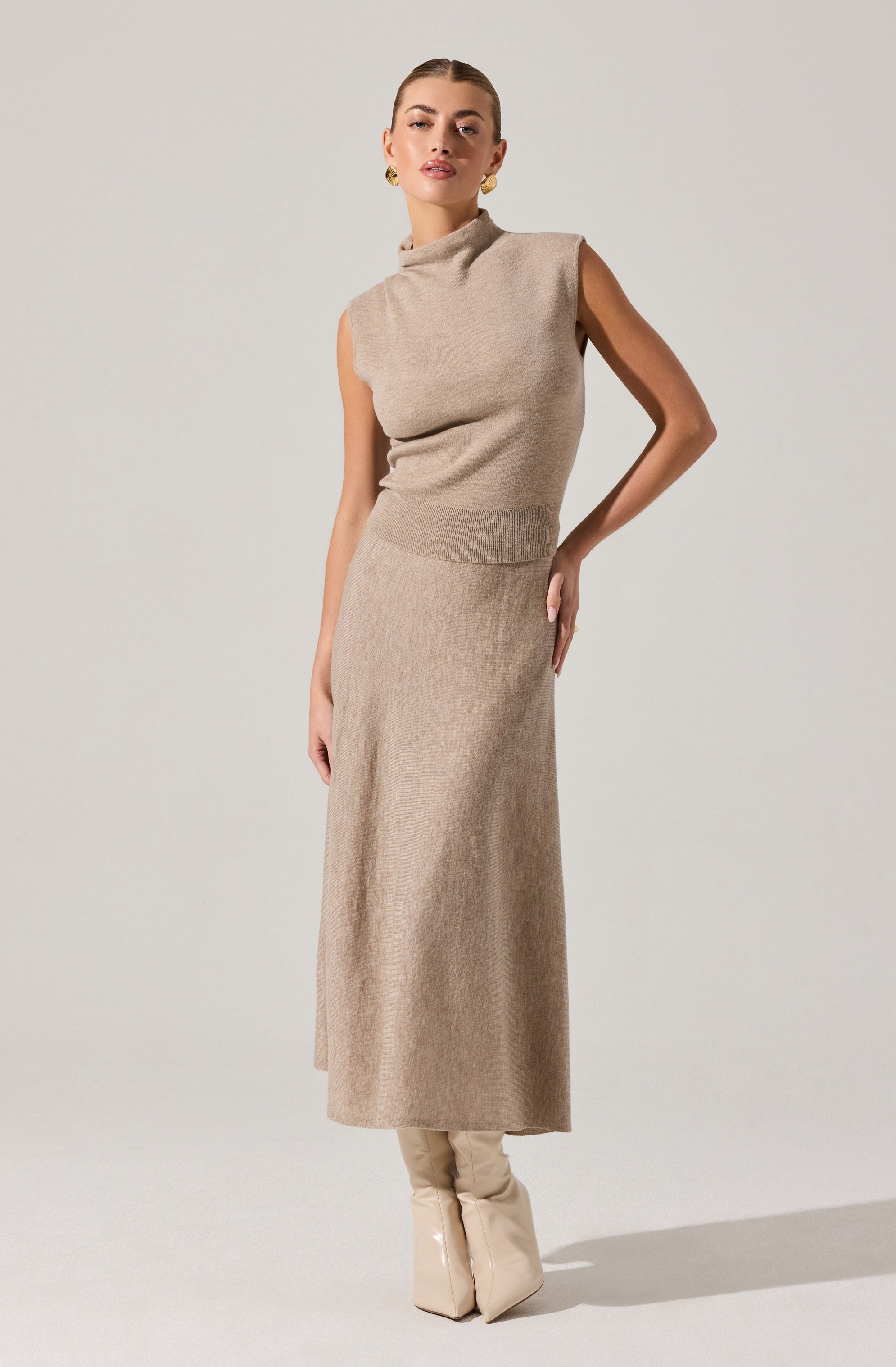 Deora Midi Sweater Skirt