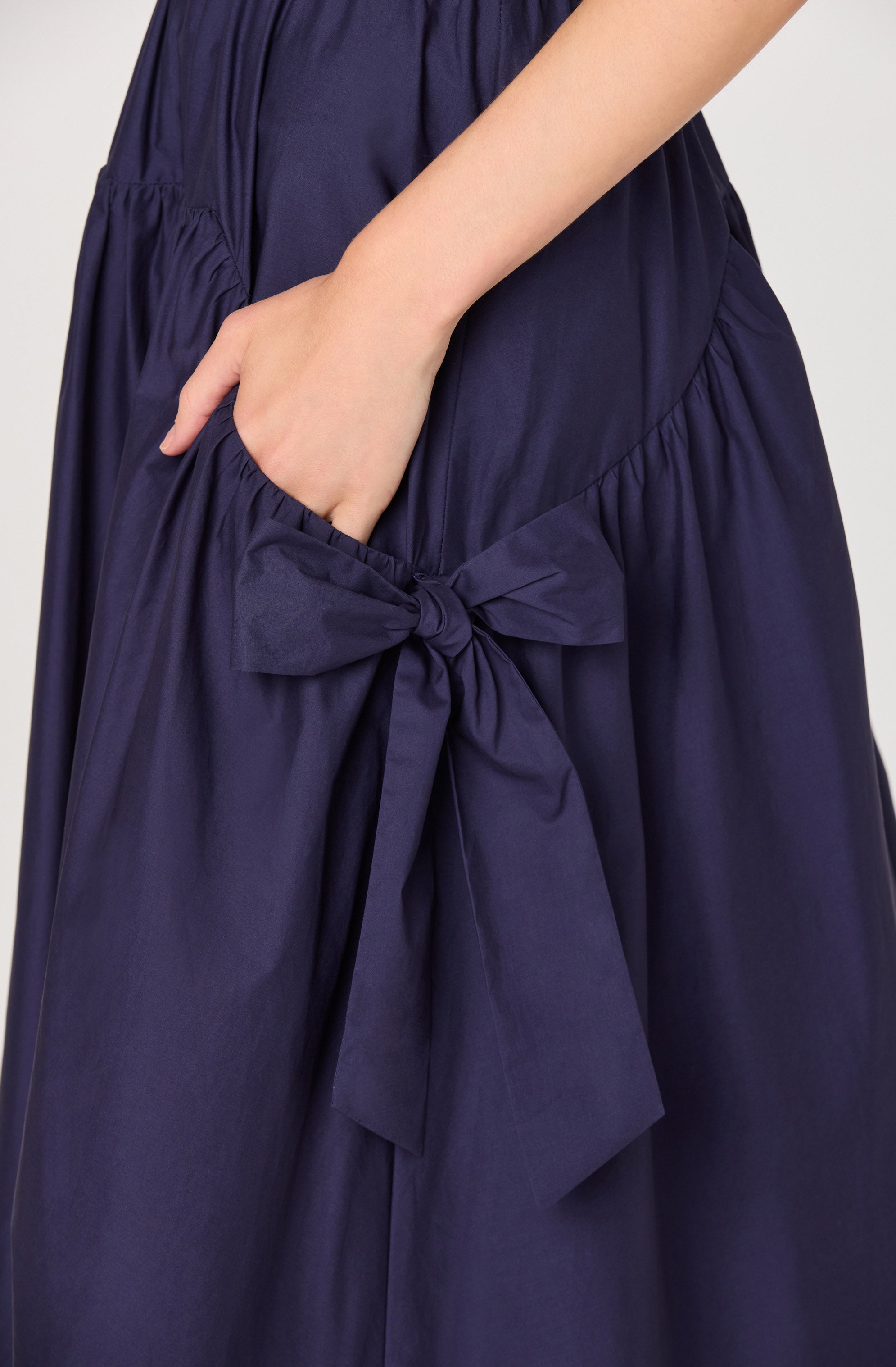 Lylah Bow Midi Skirt