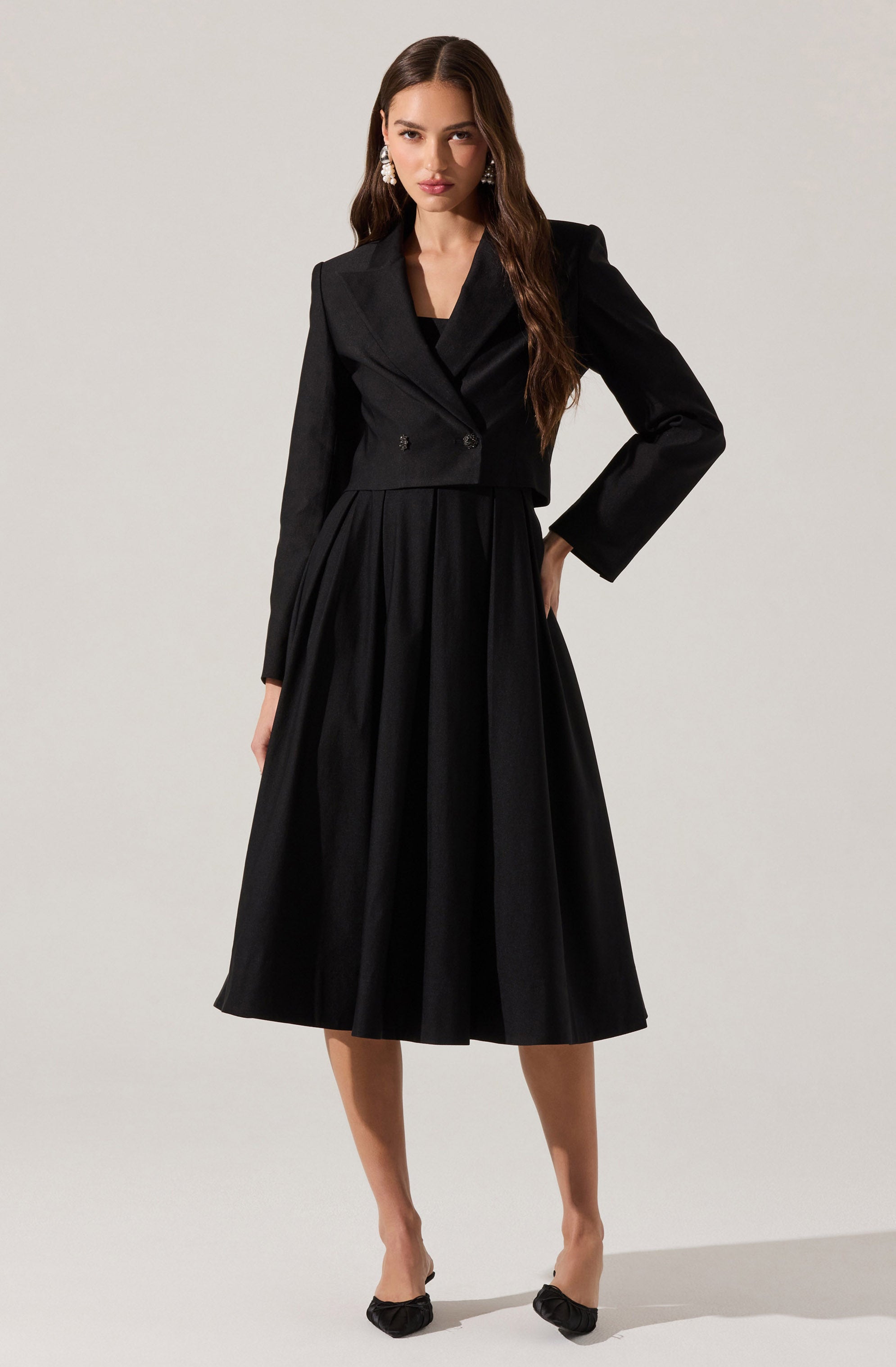 Leotie Cropped Blazer