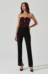 Arista Sweetheart Sequin Top