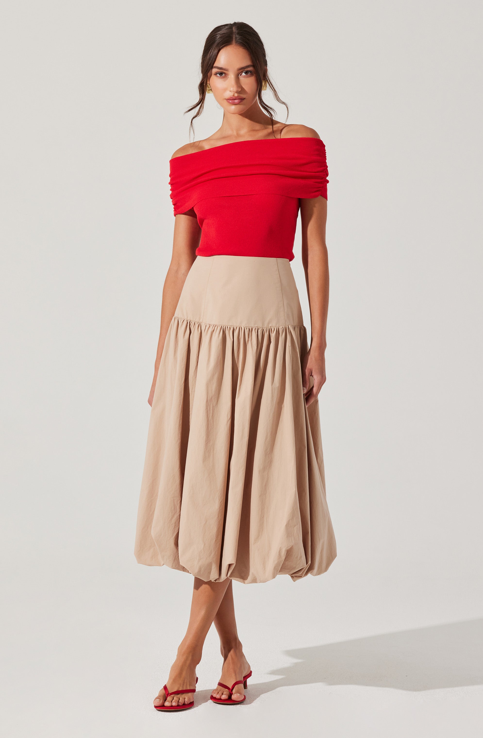 Kylin Off Shoulder Sweater Top