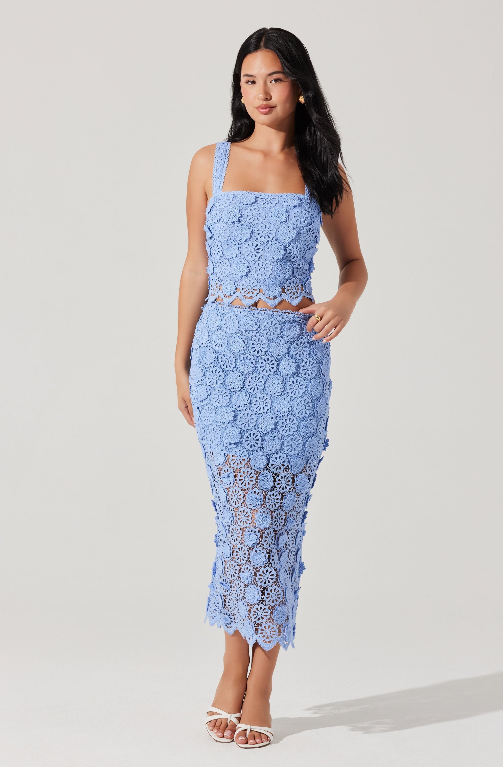 Jonae Crochet Lace Top