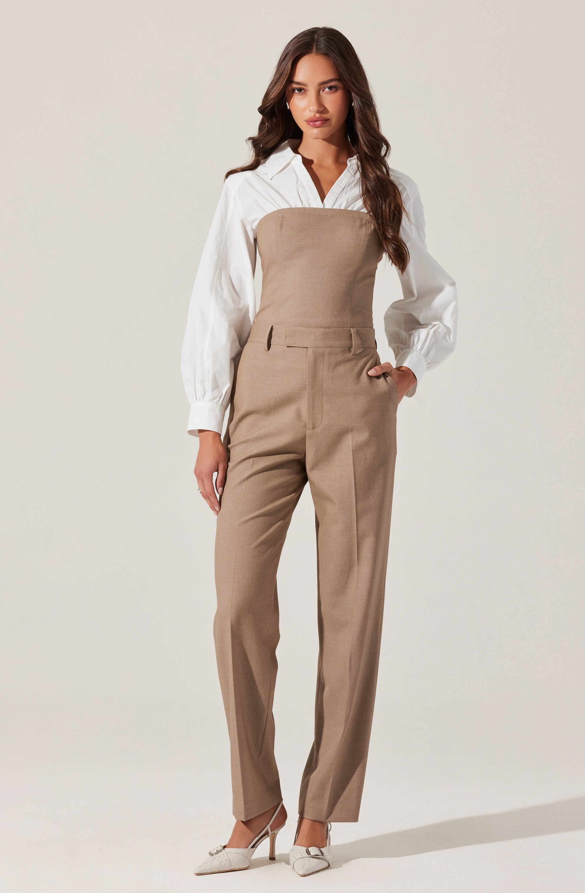 Brooks Layered Corset Top