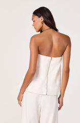 Talulla Strapless Babydoll Top