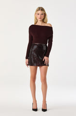 Sequin Mini Skirt