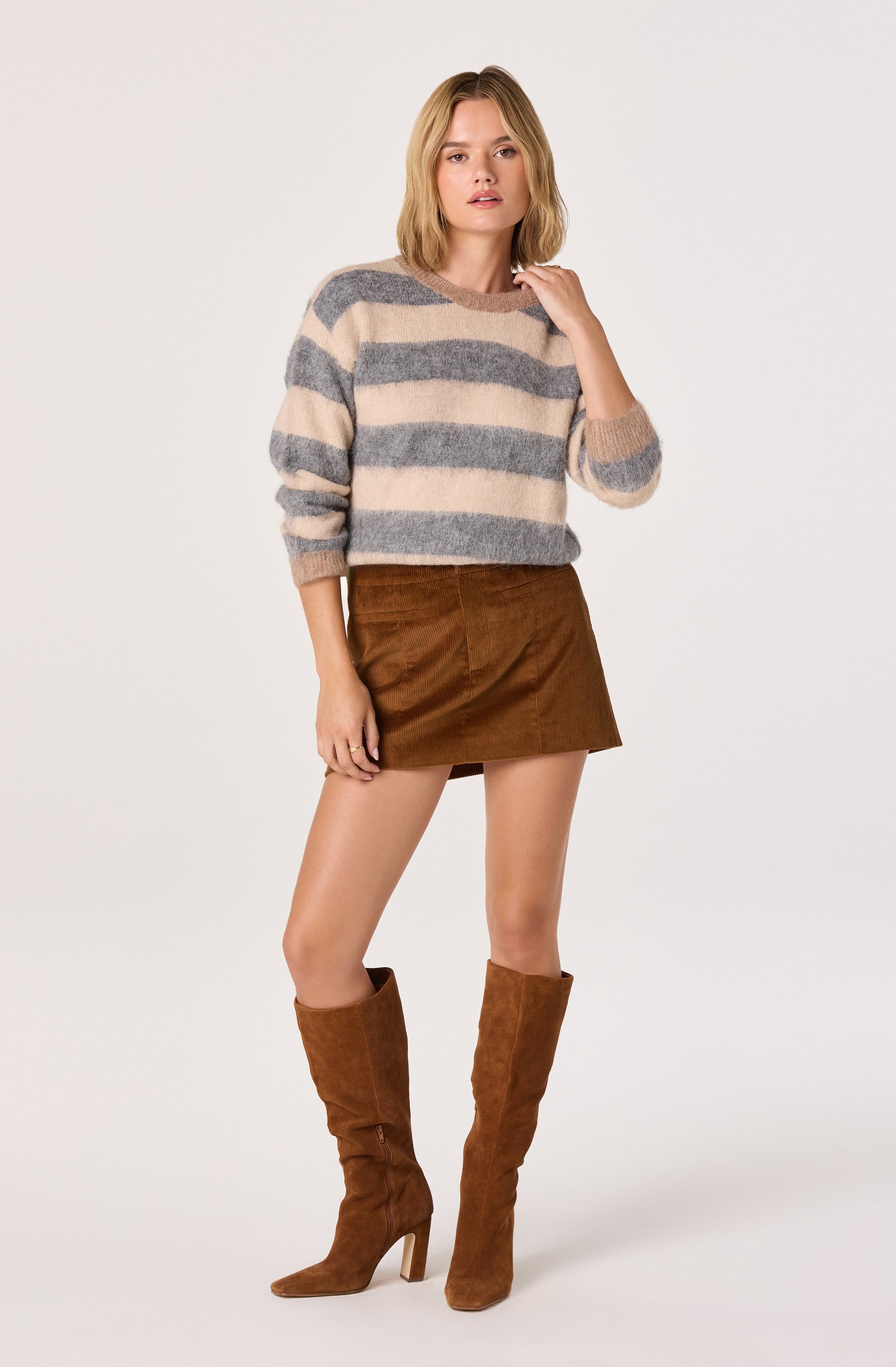 Striped Crewneck Sweater