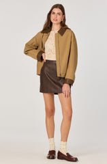 Contrast Barn Jacket