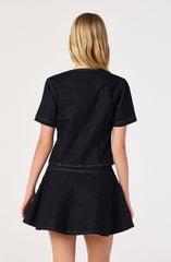Lennon Short Sleeve Denim Jacket